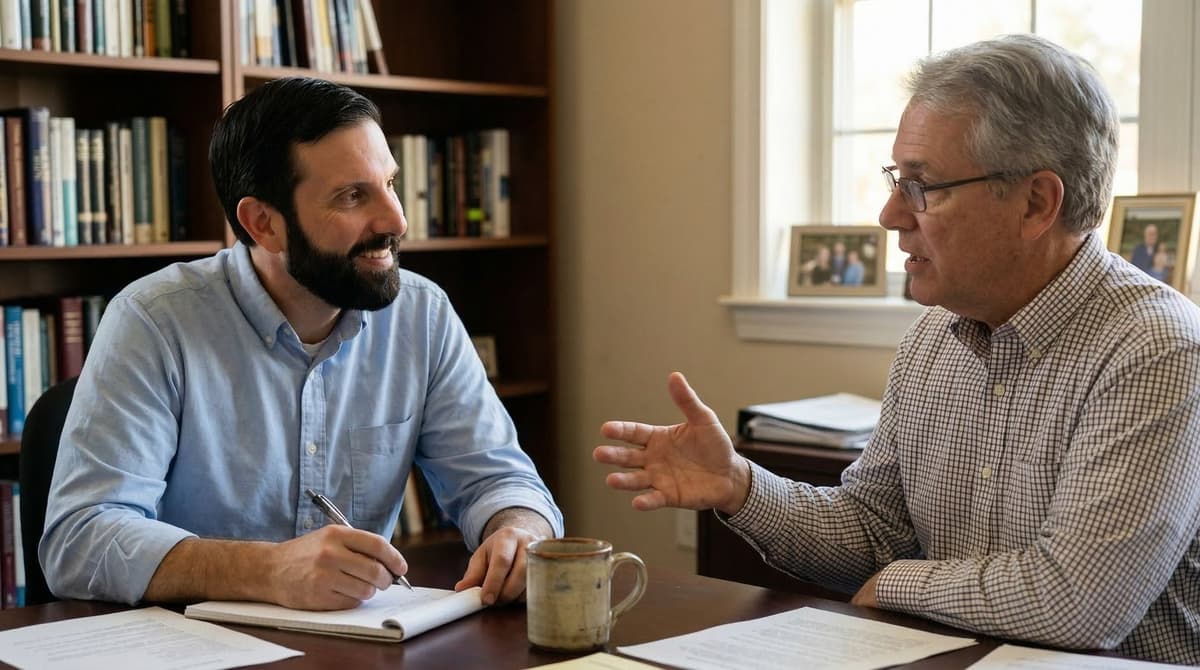 Taking notes and listening to client needs